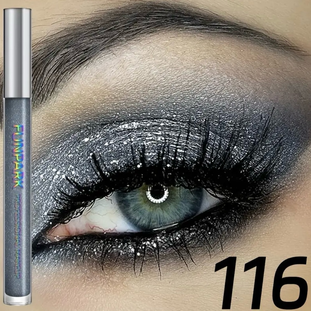 FunPark Liquid Glitter Eyeshadow – Dazzling, Long-Lasting, & Waterproof - # 116